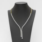 Lánc, Sárga és Fehér Arany, 550 mm, 18,7 gramm