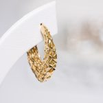 Fülbevaló, Arany, 3,7 gramm